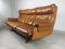 Vintage Scandinavian Leather Sofa, Image 4