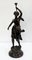 Bronze Woman with Torch by Rousseau, Late 19th Century, Image 1