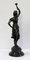 Femme en Bronze avec Torche par Rousseau, Fin du 19ème Siècle 11