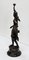 Femme en Bronze avec Torche par Rousseau, Fin du 19ème Siècle 3