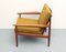 Fauteuil Jaune Moutarde et Teck par Arne Forestre pour Glostrup, 1960s 6