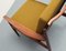 Senffarbener Armlehnstuhl aus Teak von Arne Forestre für Glostrup, 1960er 8