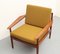 Fauteuil Jaune Moutarde et Teck par Arne Forestre pour Glostrup, 1960s 16