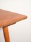 Scandinavian Curved Table in Teak 5