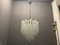 Lámpara de araña italiana Mid-Century de cristal burbuja, Imagen 10