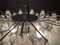 Mid-Century Italian Bubble Glass Chandelier 7