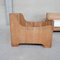 Brutalistisches Mid-Century Sofa & Sessel Set aus Eiche 5