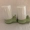 Light Green Porcelain & Opaline Glass Model 6070 Wall Lights by Sigvard Bernadotte for Ifö, 1960s, Set of 2, Image 3