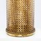 Mid-Century Gold-Plated Umbrella Stand by Li Puma, Florence, Italy, 1950s, Image 4