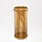 Mid-Century Gold-Plated Umbrella Stand by Li Puma, Florence, Italy, 1950s, Image 1