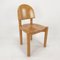 Oak Dining Chairs, 1980s, Set of 4 1