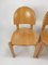 Oak Dining Chairs, 1980s, Set of 4, Image 4