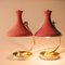 Italian Diabolo Bedside Lamps from Stilnovo, 1950s, Set of 2 5