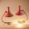 Italian Diabolo Bedside Lamps from Stilnovo, 1950s, Set of 2 3