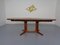 Large Solid Teak Extendable Dining Table from Glostrup, 1960s 2