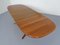 Large Solid Teak Extendable Dining Table from Glostrup, 1960s, Image 9