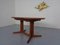 Large Solid Teak Extendable Dining Table from Glostrup, 1960s, Image 3