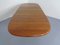 Large Solid Teak Extendable Dining Table from Glostrup, 1960s, Image 11