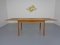 Grande Table de Salle à Manger Extensible en Teck, Danemark, 1960s 3