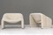 F598 Groovy Armchairs by Pierre Paulin for Artifort, Netherlands 1972, Set of 2 3