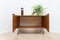 Credenza Mid-Century in teak con gambe a forcina, Immagine 2