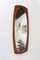 Mid-Century Danish VTeak Wall Mirror, 1960s, Image 8