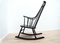 Mid-Century Swedish Black Grandessa Rocking Chair by Lena Larsson 5