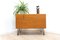 Mobiletto Mid-Century in teak e vinile con gambe a forcina di Beaver Tapley, Immagine 6