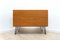 Mid-Century Teak Vinyl Storage Unit on Hairpin Legs from Beaver Tapley 1