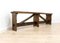 Vintage Oak Bench Rustic Country House Hall Bench 3