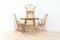 Mid-Century Blonde Elm Goldsmith Dining Table & Chairs Set from Ercol 10