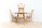 Mid-Century Blonde Elm Goldsmith Dining Table & Chairs Set from Ercol, Image 10