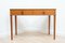 Mid-Century Swedish Teak Console Side Table with Drawers 1