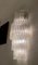 Apliques o lámparas de pared italianos grandes de cristal de Murano, años 70. Juego de 2, Imagen 11