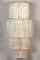 Apliques o lámparas de pared italianos grandes de cristal de Murano, años 70. Juego de 2, Imagen 2