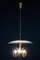 Lámpara colgante Art Déco de Pietro Chiesa para Fontana Arte, Italia, años 40, Imagen 8