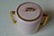 Art Deco Bohemian Style Tea Service in Pink and Gold, Set of 11 15
