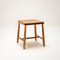 Solid Birch Stool by Ilmari Tapiovaara for Hagafors, Sweden, 1950s, Image 10