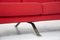 Italian Red Model 875 Sofa by Ico Parisi for Cassina 3