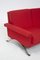 Italian Red Model 875 Sofa by Ico Parisi for Cassina 6