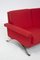 Rotes italienisches Modell 875 Sofa von Ico Parisi für Cassina 6