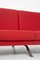 Sofá modelo 875 italiano en rojo de Ico Parisi para Cassina, Imagen 4