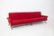 Italian Red Model 875 Sofa by Ico Parisi for Cassina 1