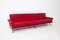 Rotes italienisches Modell 875 Sofa von Ico Parisi für Cassina 1