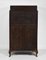 English Art Deco Figured Walnut Tallboy Chest of Drawers or Linen Press, 1930s, Image 15