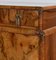 English Art Deco Figured Walnut Tallboy Chest of Drawers or Linen Press, 1930s 5