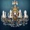 Large Crystal Chandelier, Italy, 1950s 3
