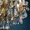Large Crystal Chandelier, Italy, 1950s 9