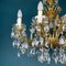 Large Crystal Chandelier, Italy, 1950s 7