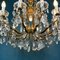 Large Crystal Chandelier, Italy, 1950s 4